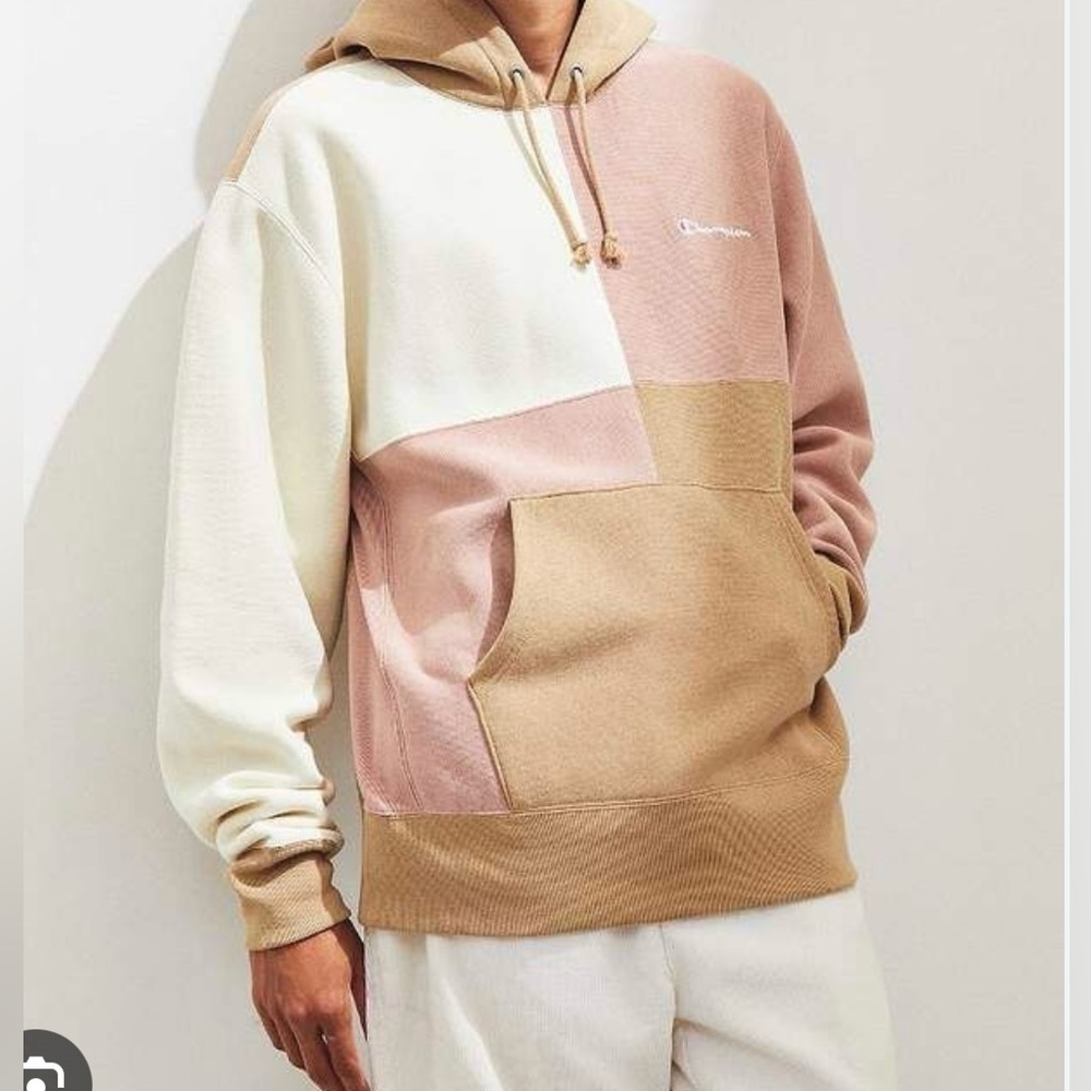 Urban Outfitters Champion Color Block Hoodie